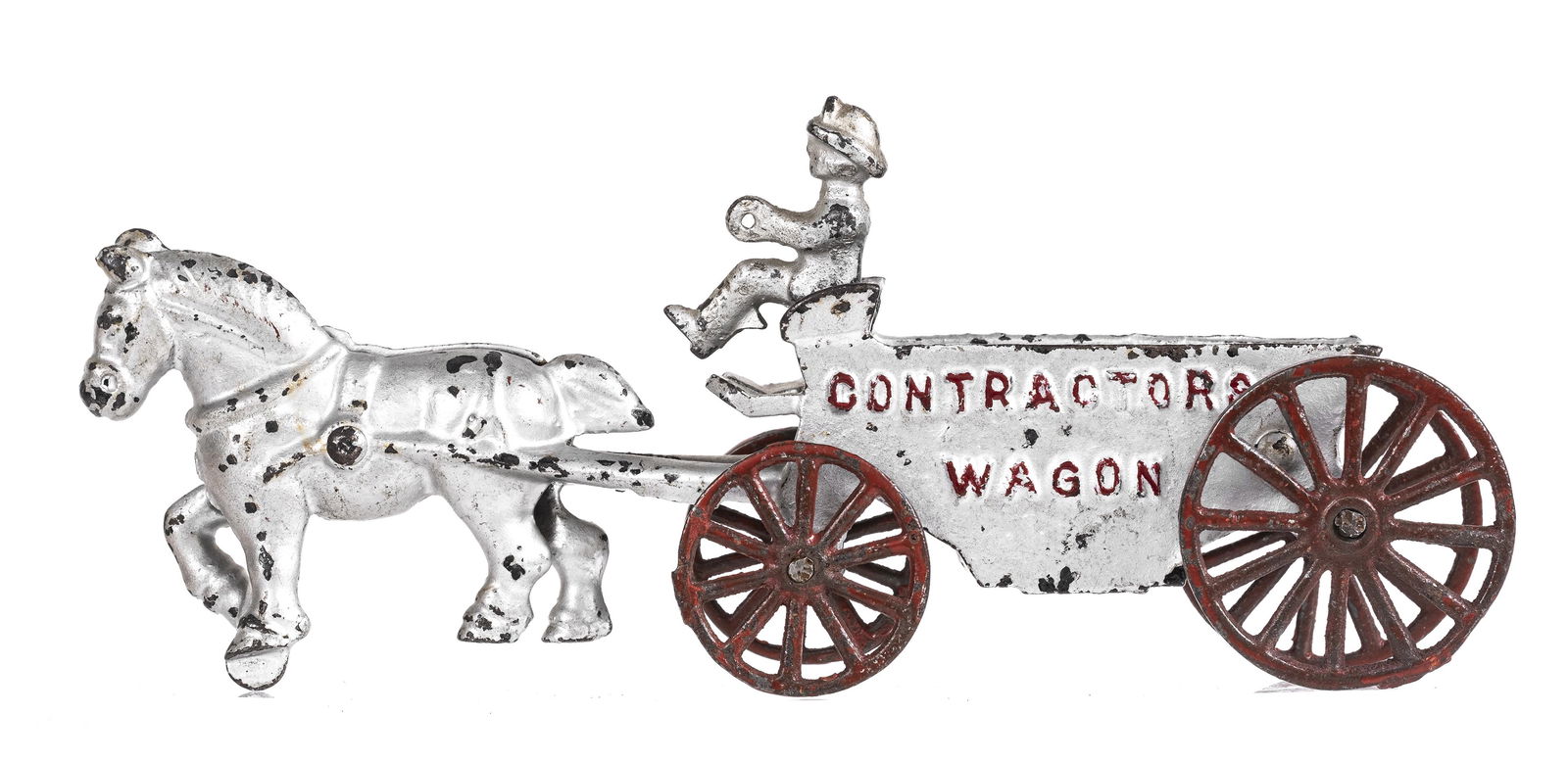 "Contractors Wagon" Iron Toy (1 of 2)