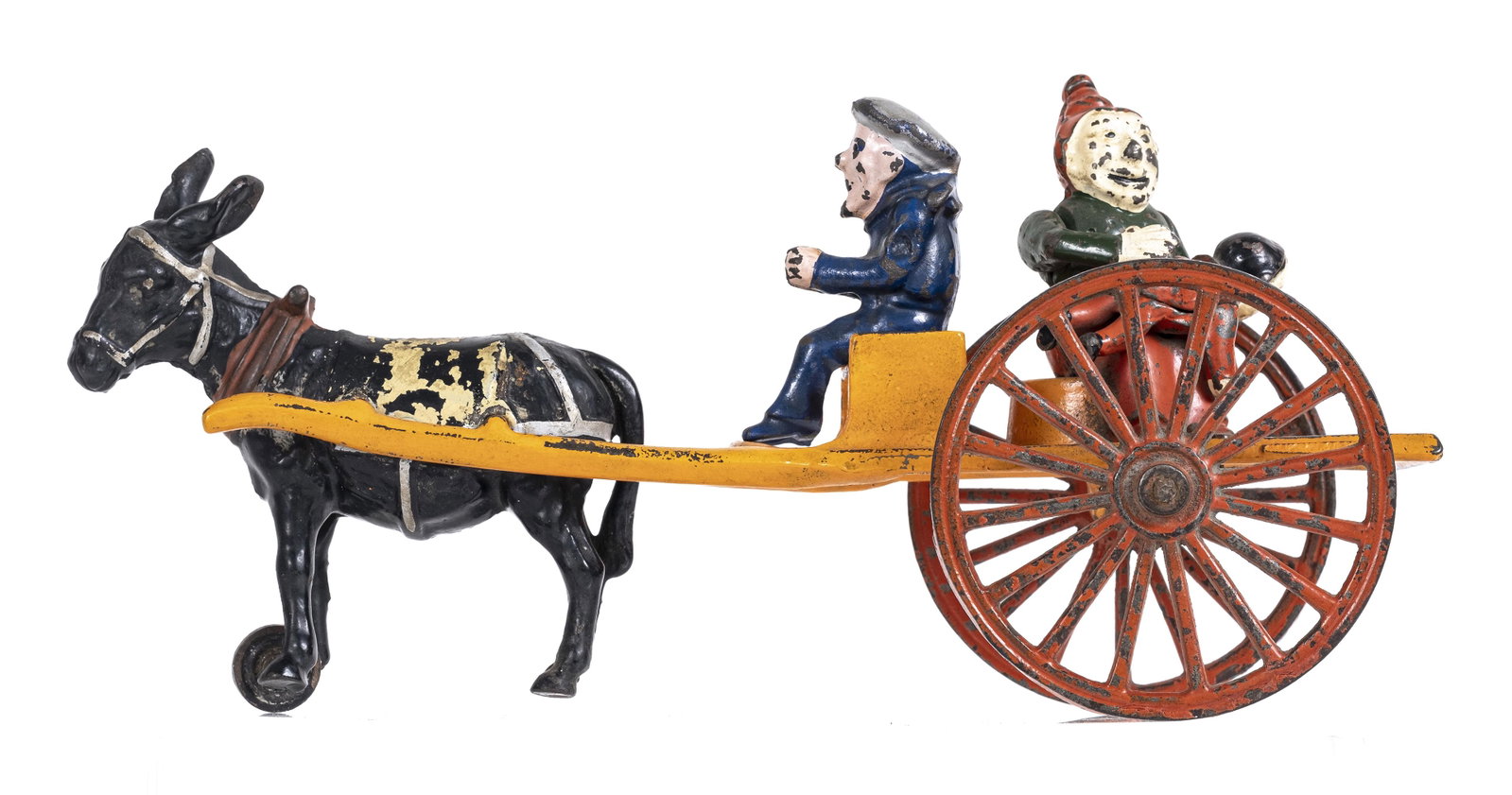 Mamakatzenjammer Cast Iron Spanking Toy: Kenton Hardware Company. Kenton, OH - 1910 - 11" Long.