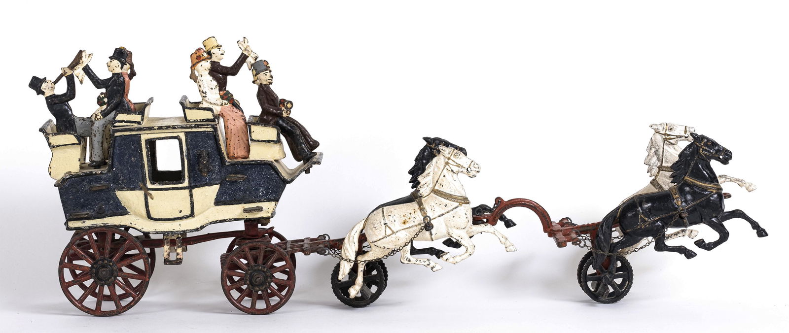 The "Tally Ho" Cast Iron Horse Drawn Toy (1 of 14)