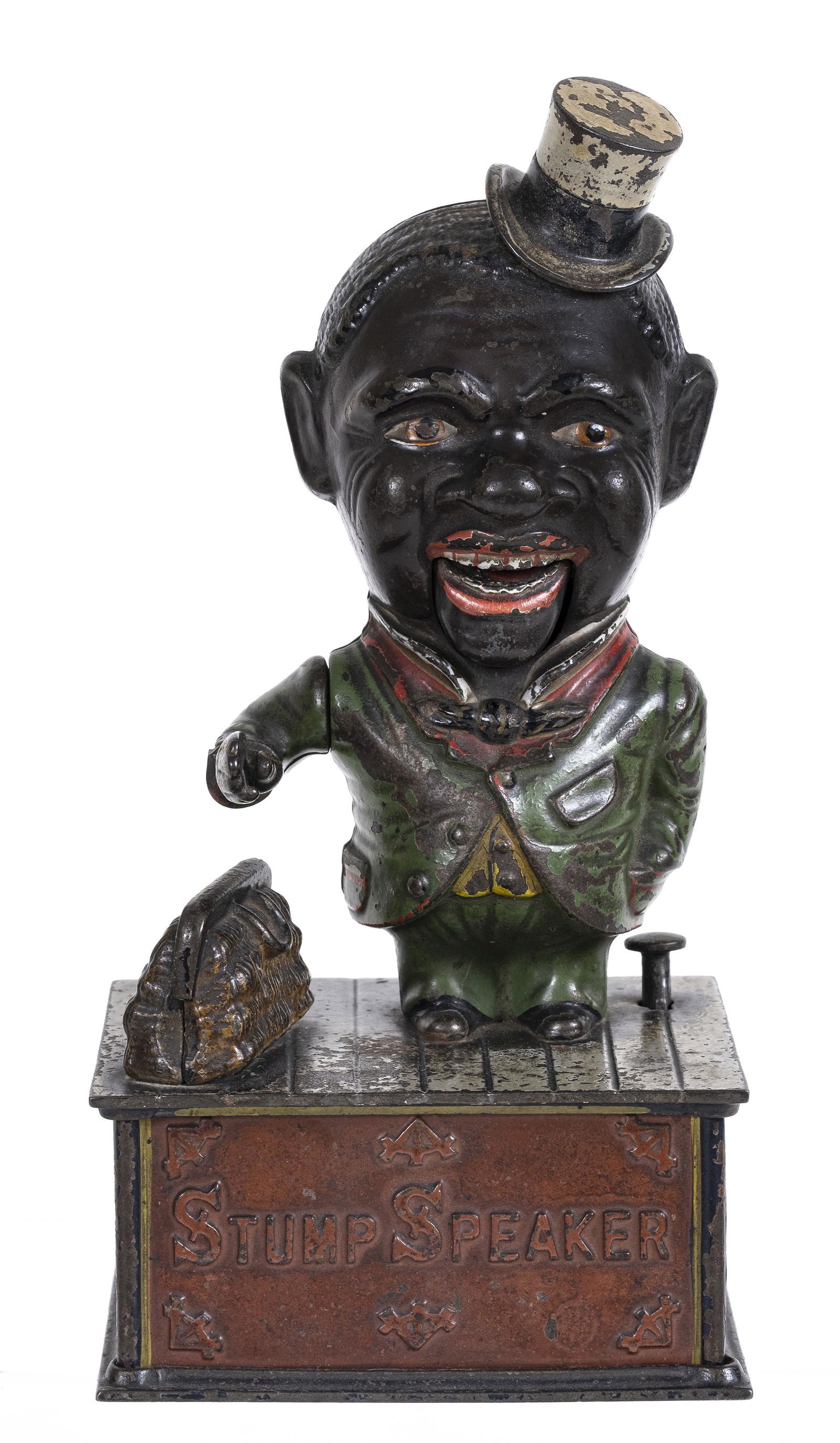 Stump Speaker Iron Mechanical Bank (1 of 5)