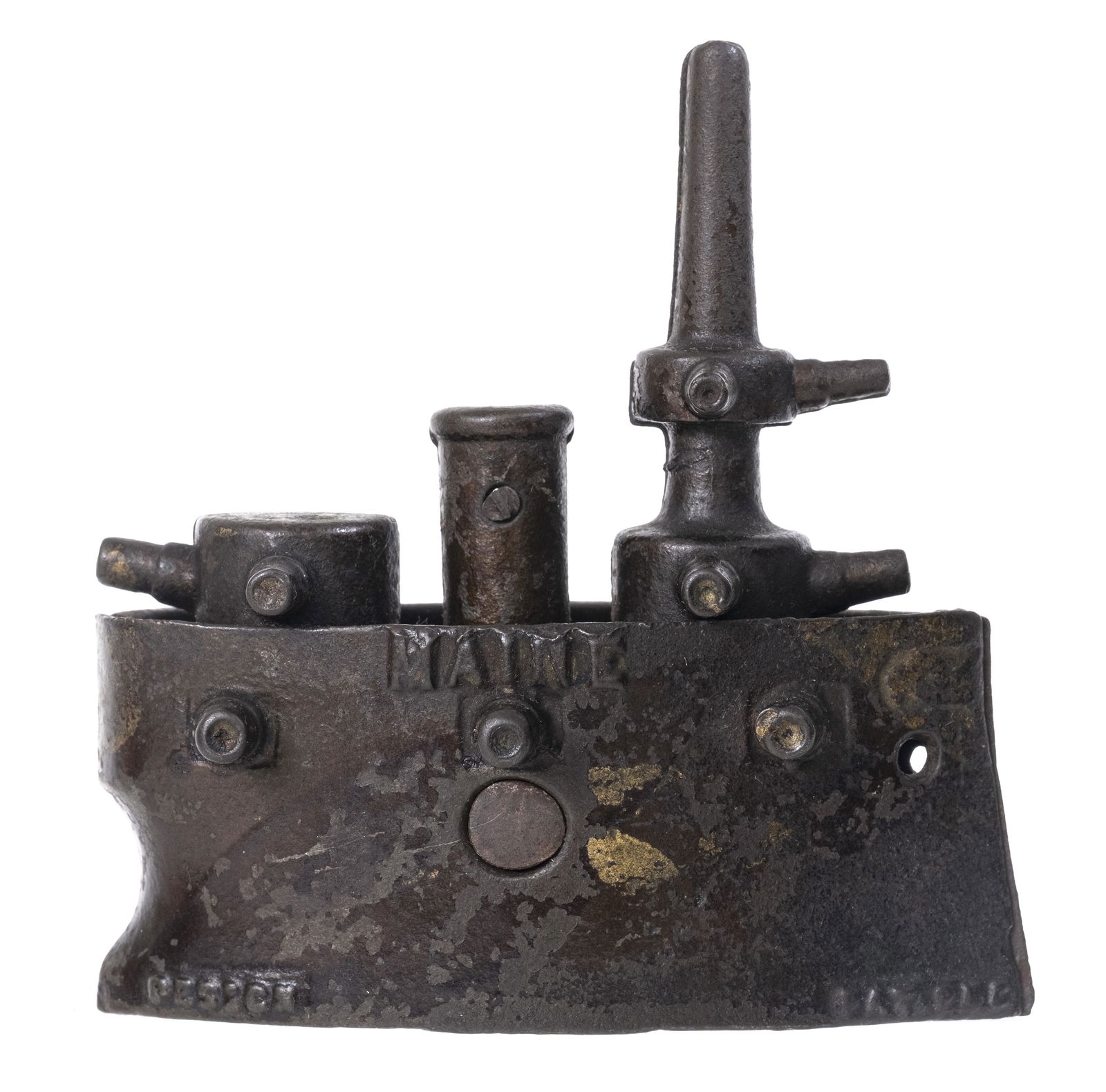 Battleship Maine - Small - Iron Bank (1 of 2)