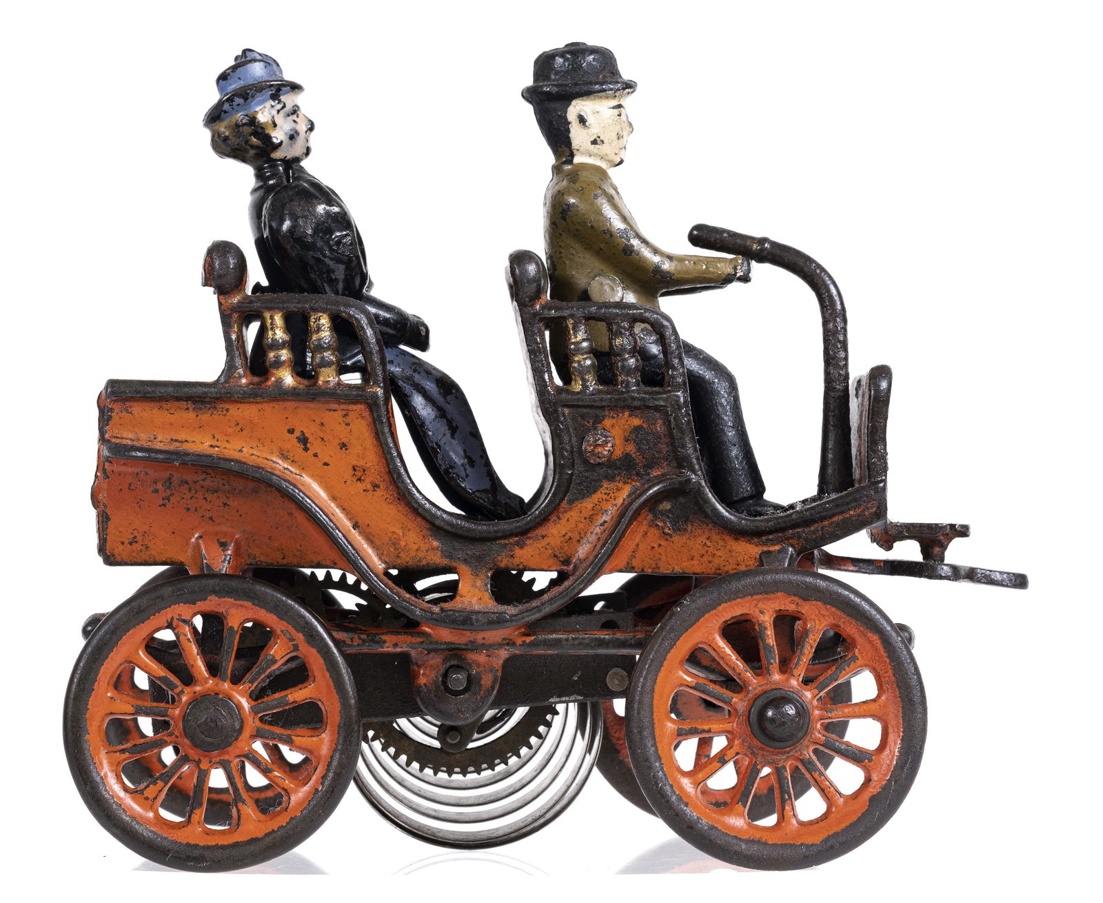 Mechanical Automotive Phaeton - Cast Iron Toy (1 of 6)
