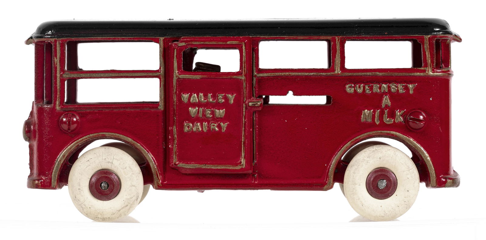 Valley View Milk Delivery Truck - Cast Iron Toy (1 of 6)