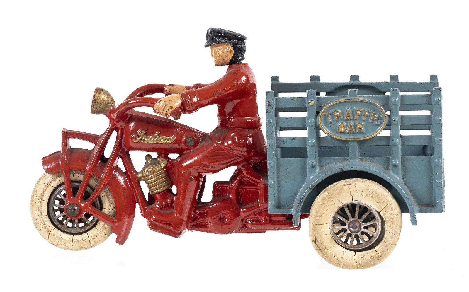 Traffic Car - Cast Iron Toy (1 of 4)