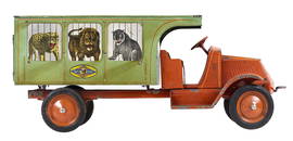 Menagerie Truck - Pressed Steel Toy