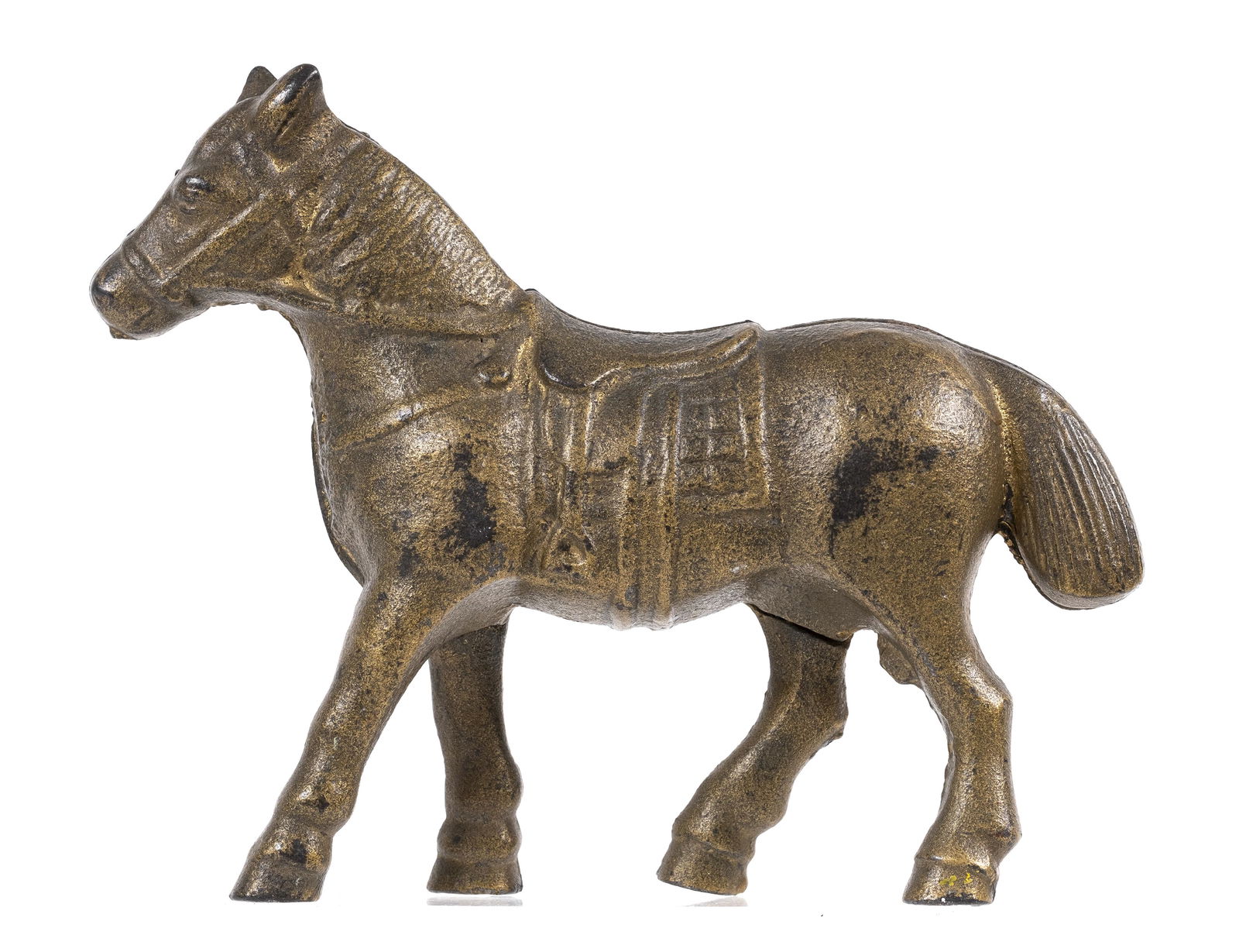 Rare Saddle Horse - Cast Iron Bank (1 of 2)