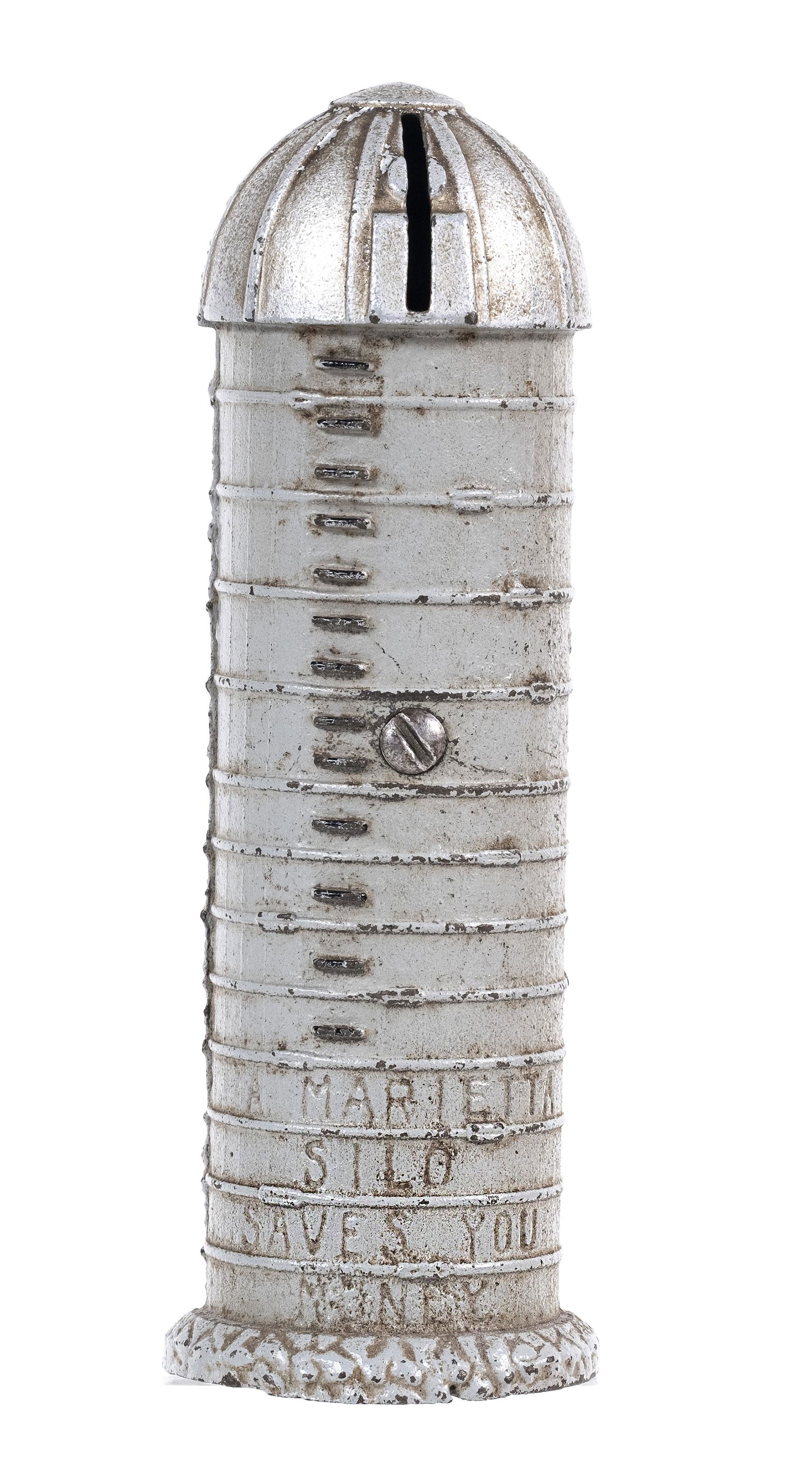 Marietta Silo - Cast Iron Bank (1 of 4)