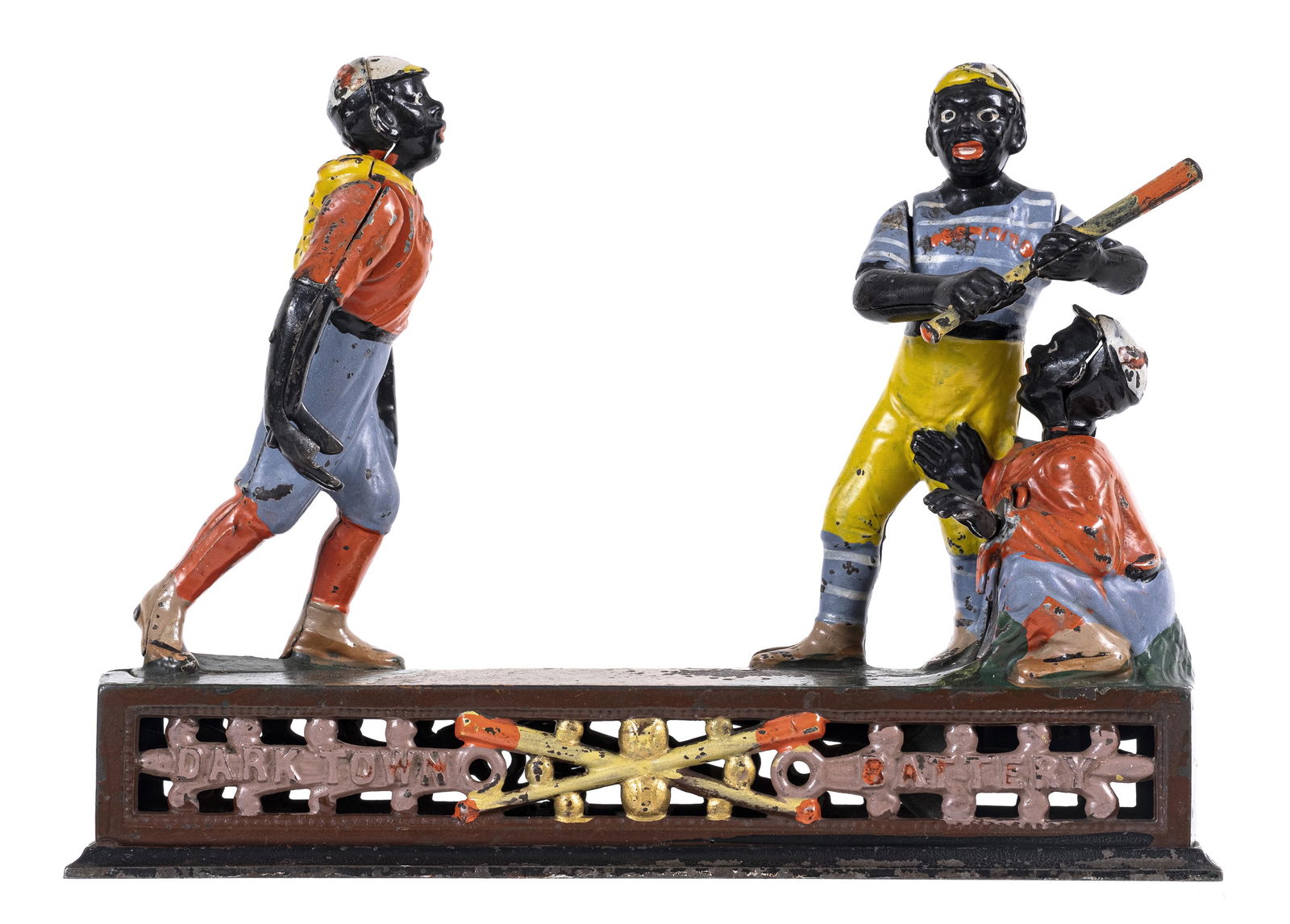 Darktown Battery - Cast Iron Mechanical Bank (1 of 7)