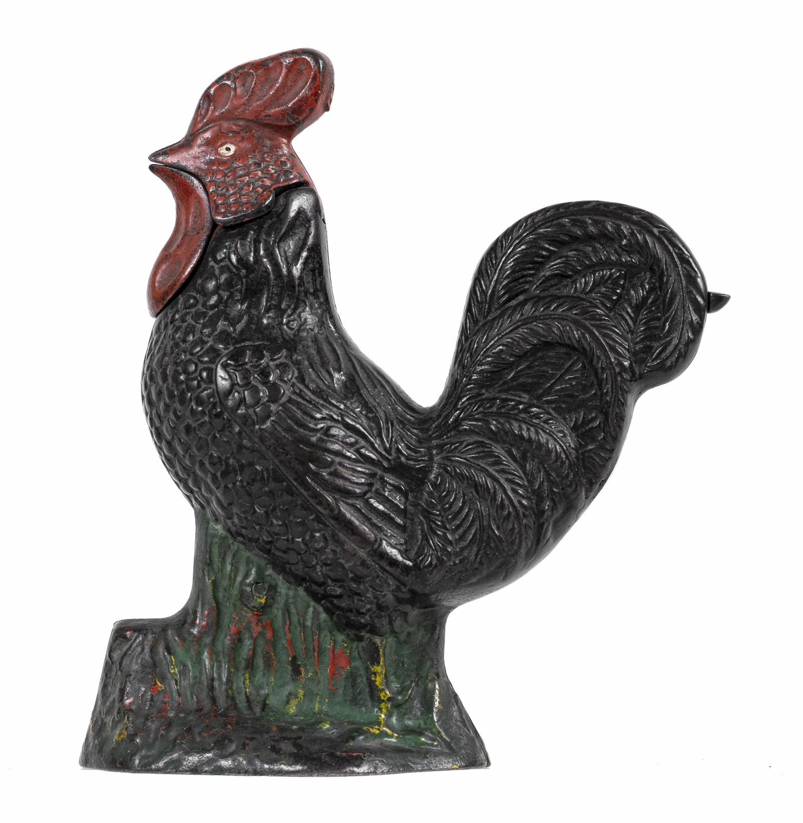 Crowing Rooster - Cast Iron Mechanical Bank (1 of 1)