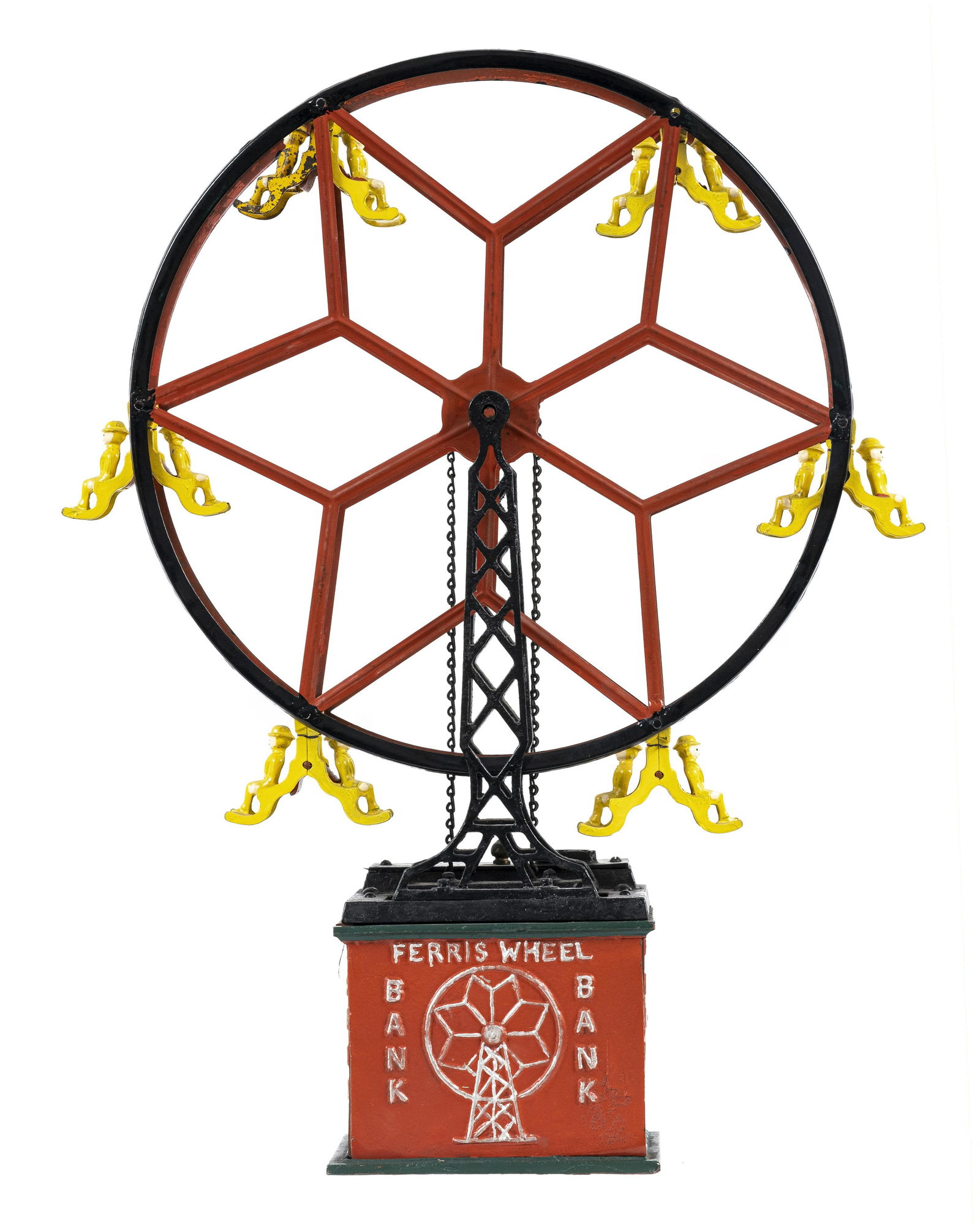 Ferris Wheel - Cast Iron Mechanical Bank (1 of 7)
