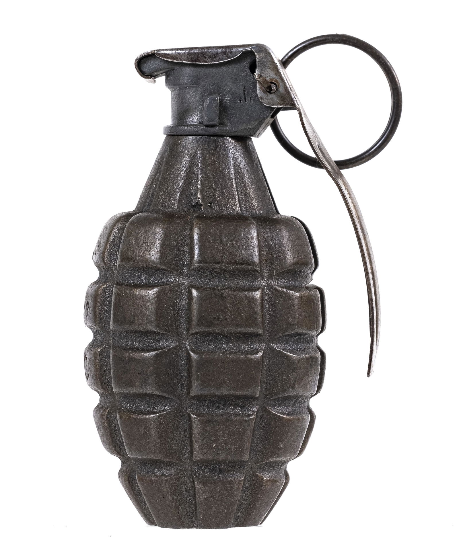 Japanned Grenade with Pin (1 of 2)