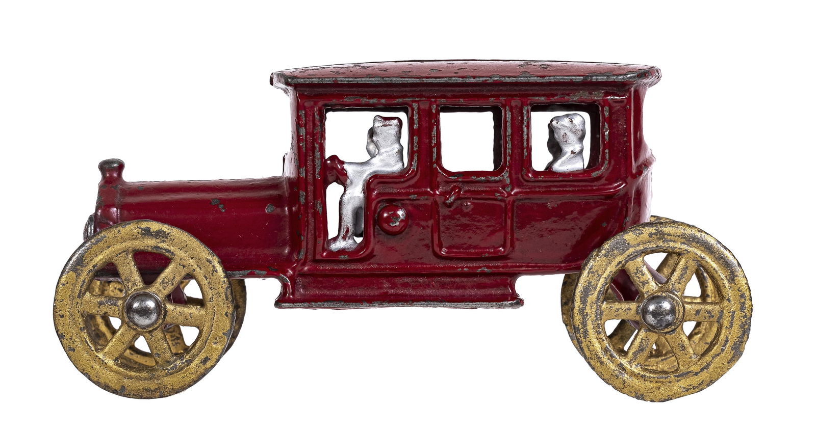 Early Enclosed Touring Car - Cast Iron Toy (1 of 2)