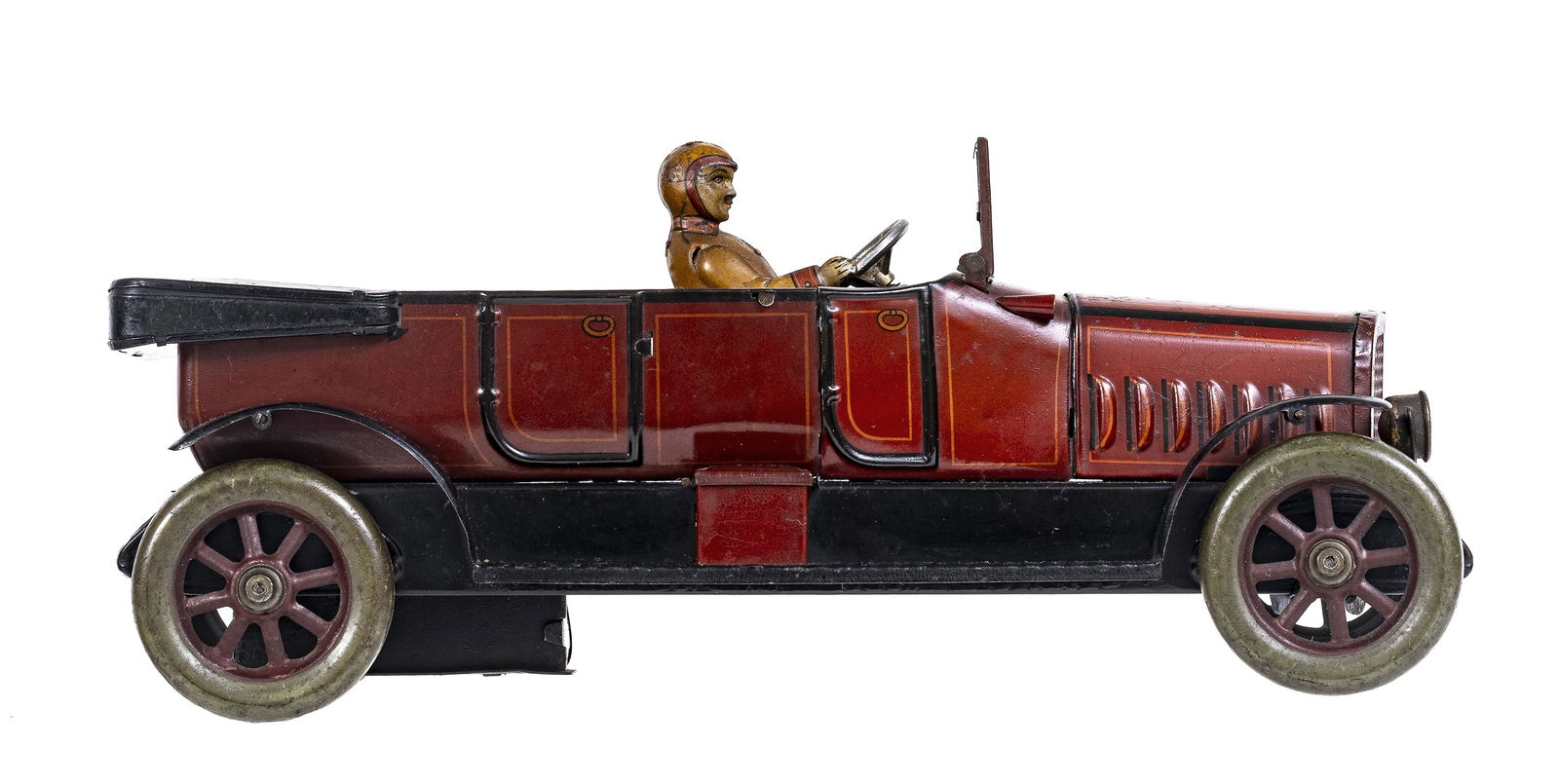 Two Seat Open Touring Car - Tin Windup Toy (1 of 6)