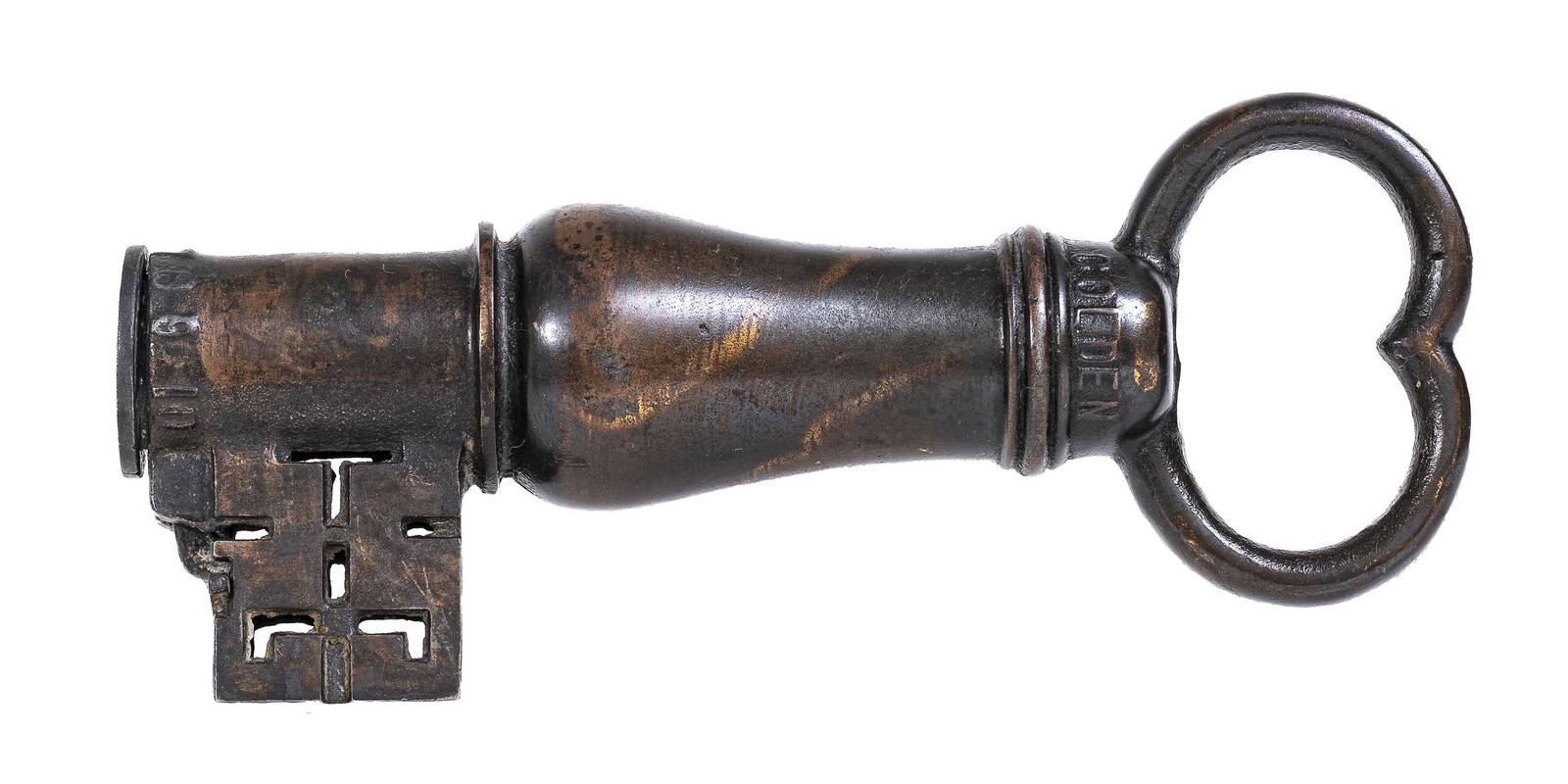 Large Golden Gate Key Bank Bronze & Copper Flashed Example Auction