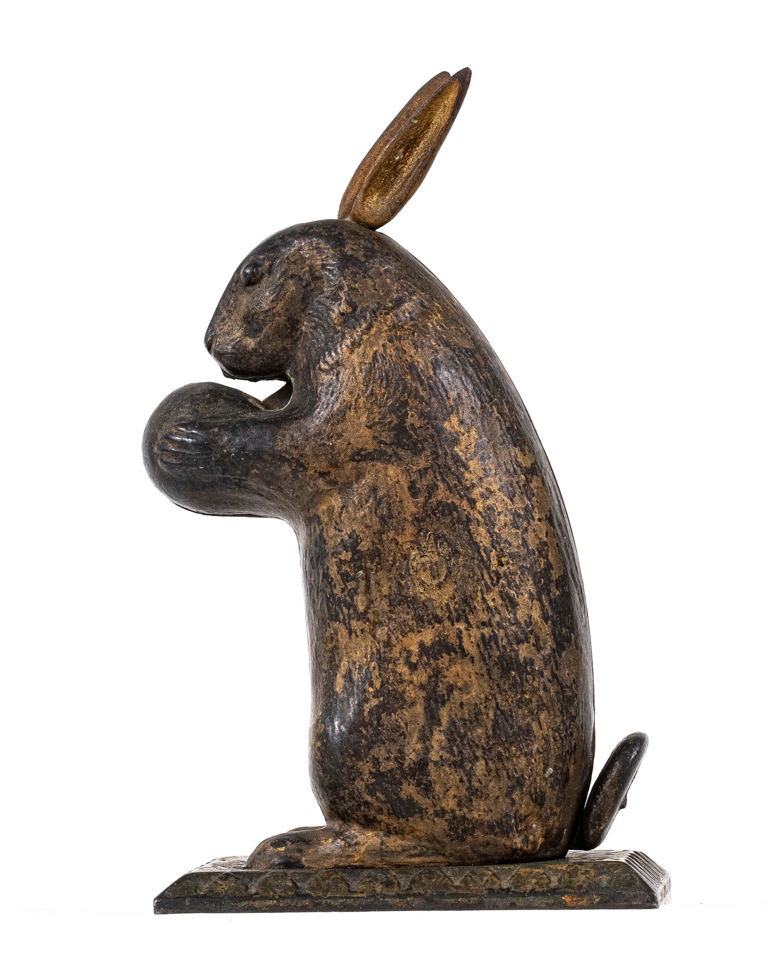 Large Standing Rabbit - Cast Iron Mechanical Bank (1 of 5)