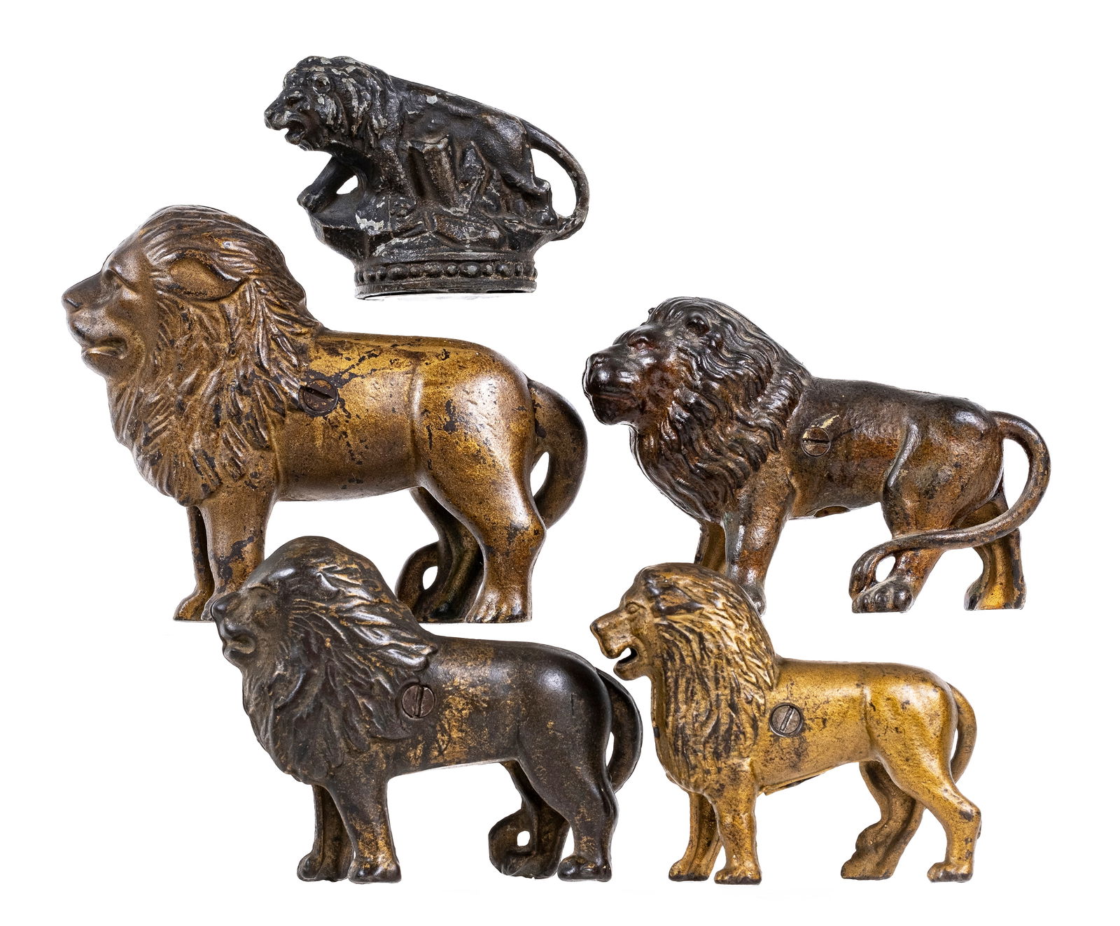 Five Lion Still Banks (1 of 2)