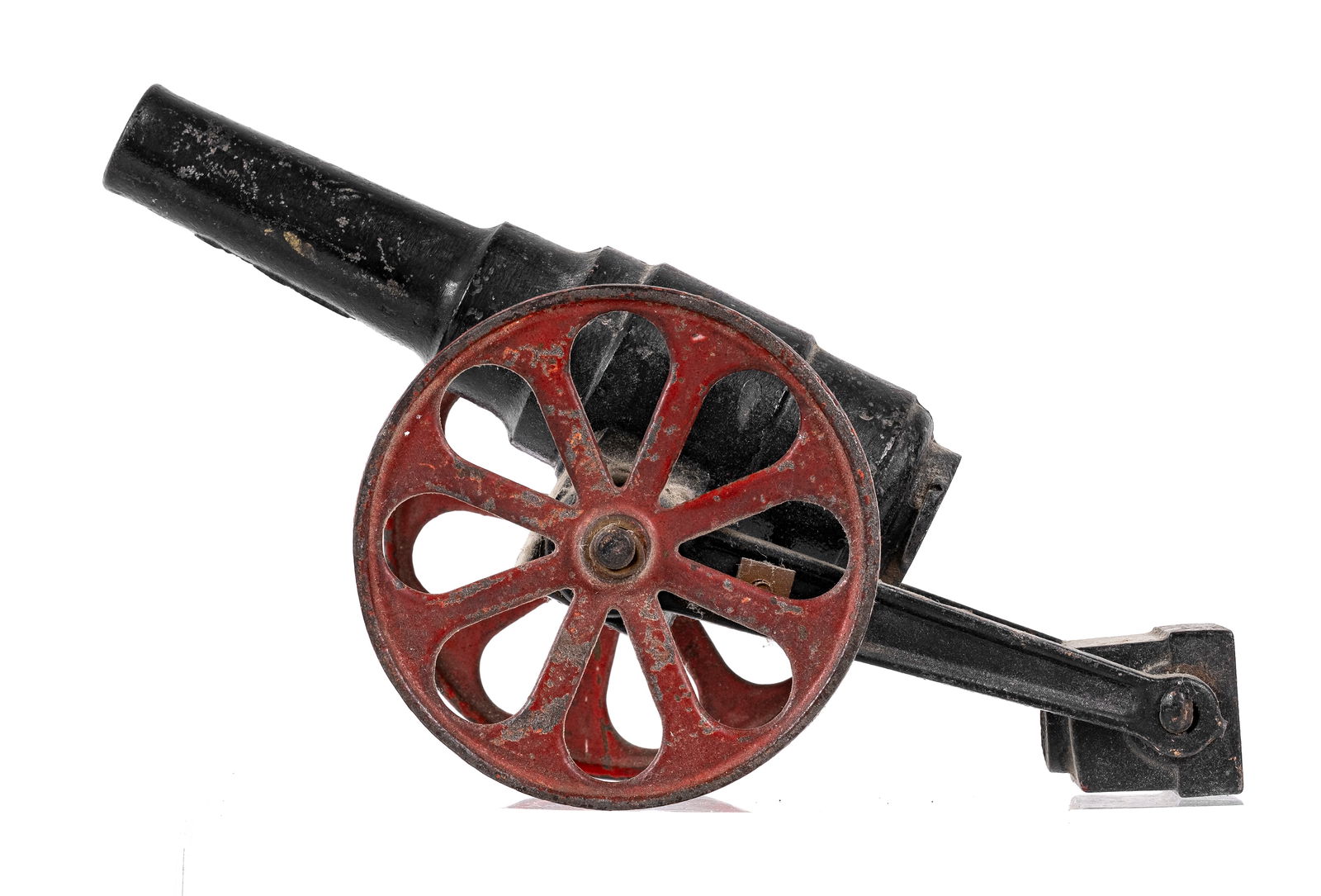 Early Cast Iron Toy Cannon (1 of 3)