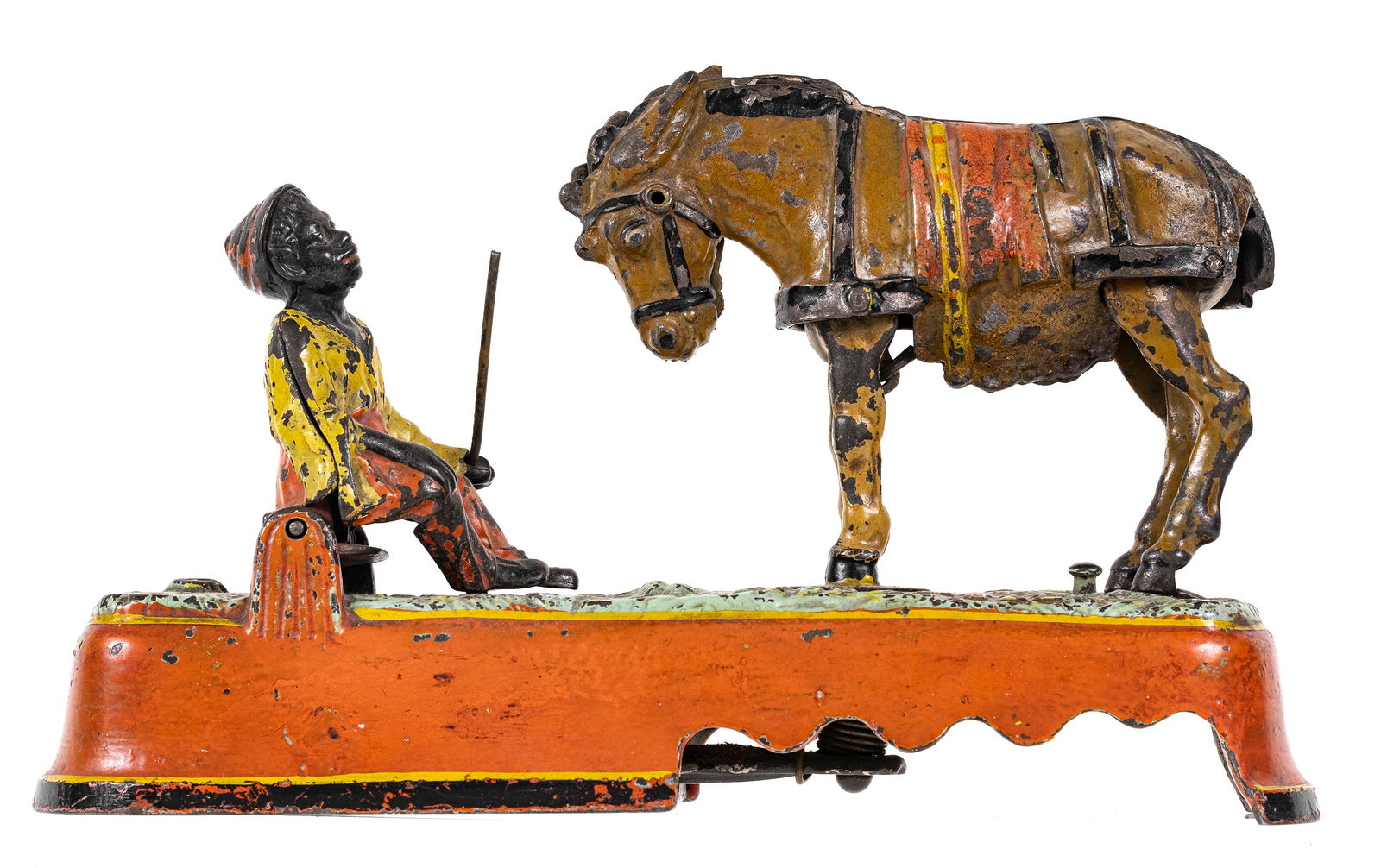 Spise the Mule Bench - Cast Iron Mechanical Bank (1 of 3)