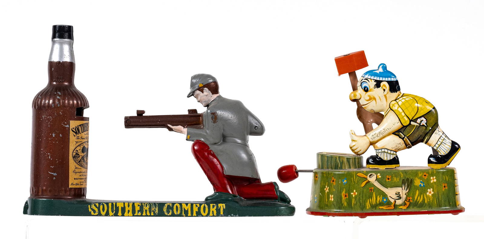 Two Mechanical Banks Auction