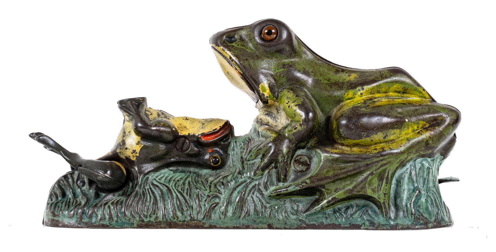 Two Frogs - Cast Iron Mechanical Bank (1 of 5)
