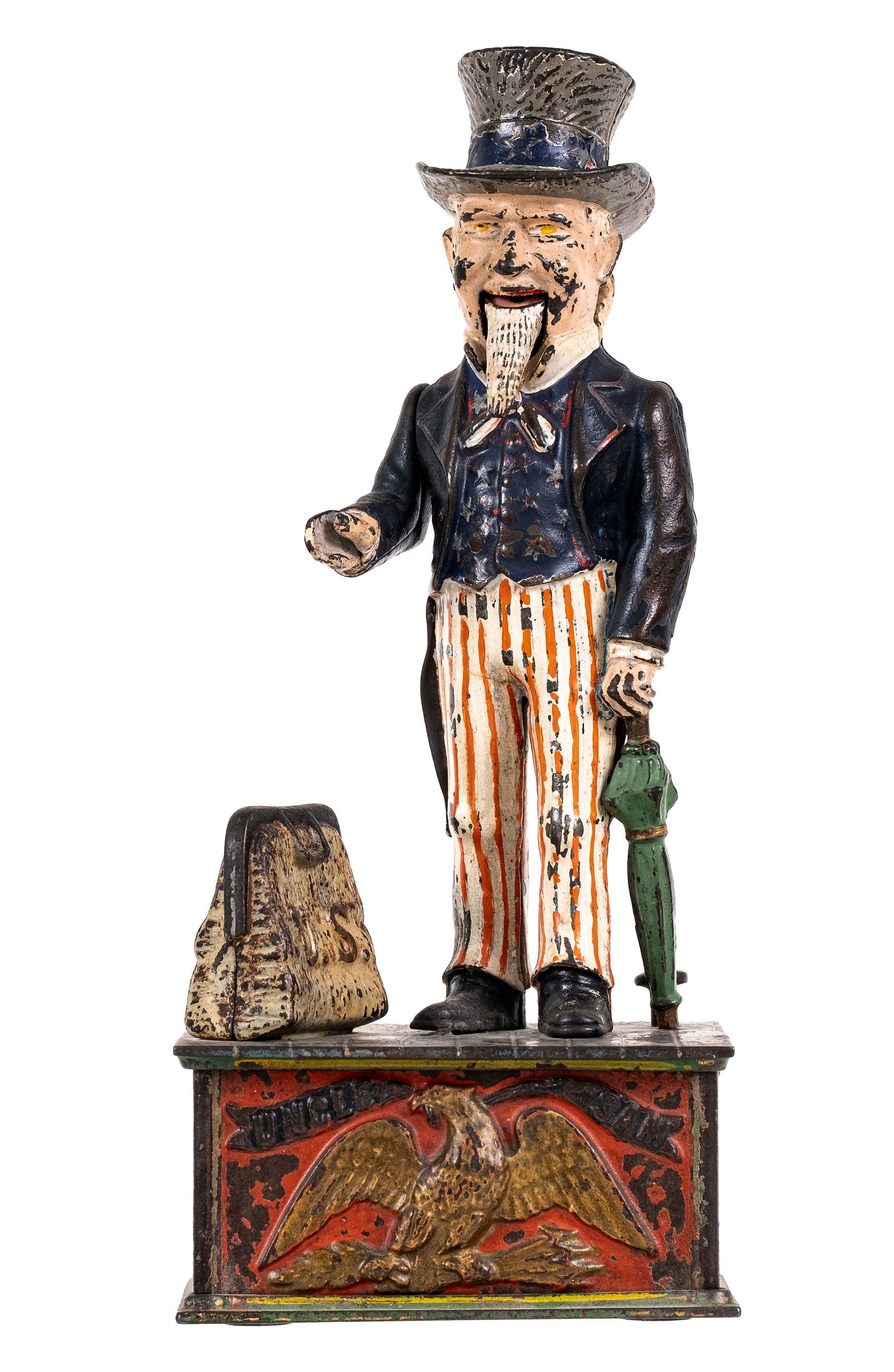 Uncle Sam - Cast Iron Mechanical Bank (1 of 5)
