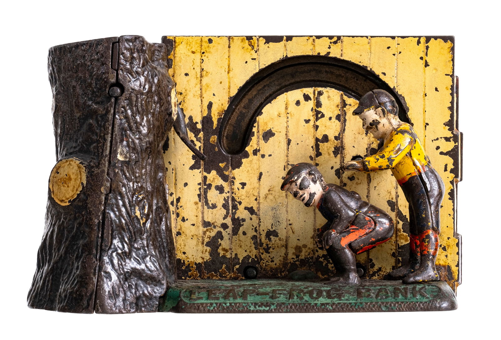 Leap Frog - Cast Iron Mechanical Bank (1 of 6)