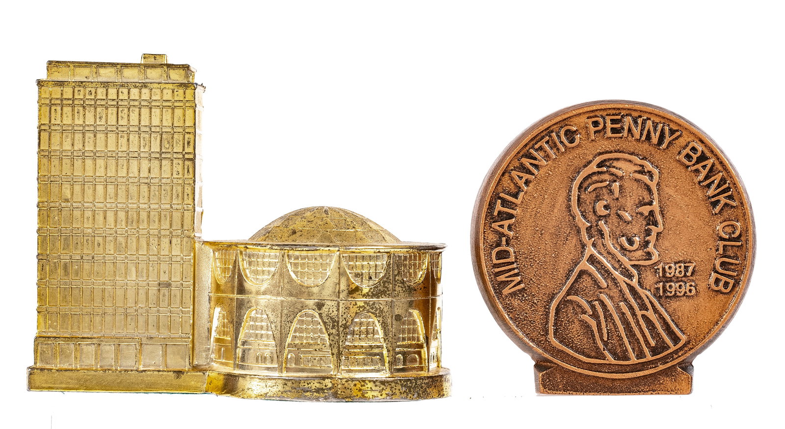 Two Pot Metal Still Banks (1 of 3)