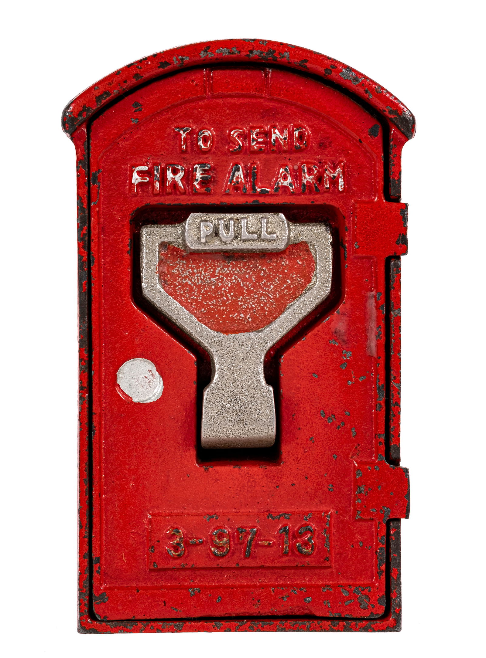 Fire Alarm - Rare Cast Iron Still Bank (1 of 4)