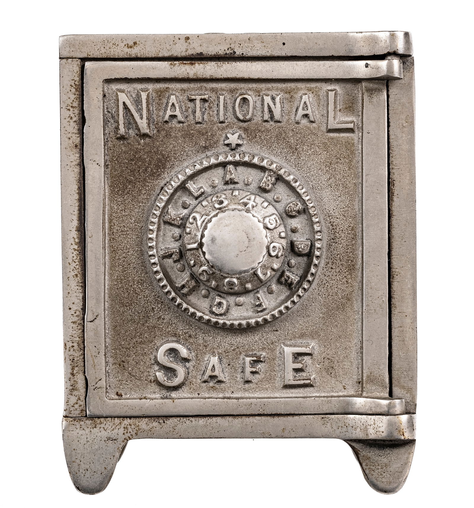 National Safe - Cast Iron Bank (1 of 6)