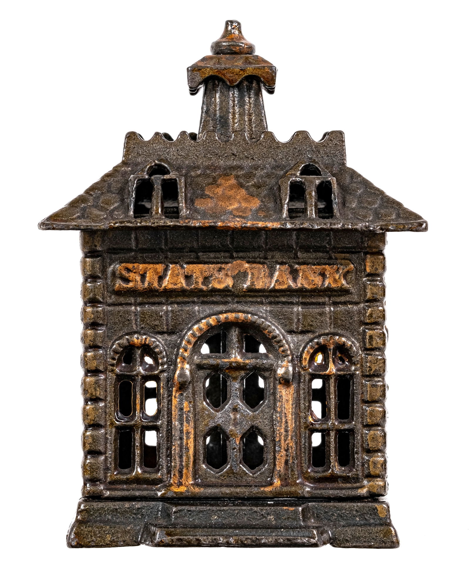 Small Size State - Cast Iron Still Bank (1 of 5)