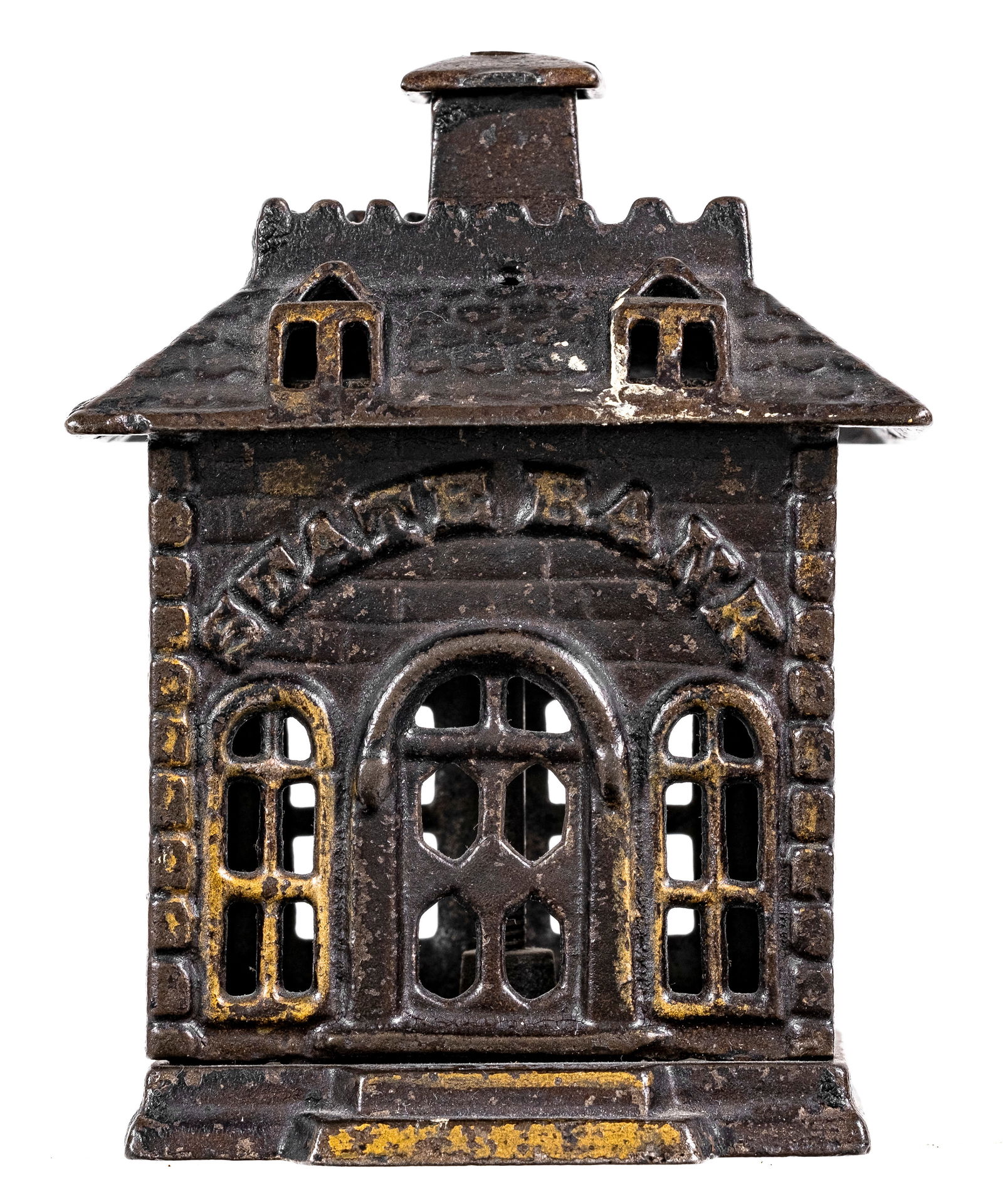 Flat-Top State - Cast Iron Still Bank (1 of 5)