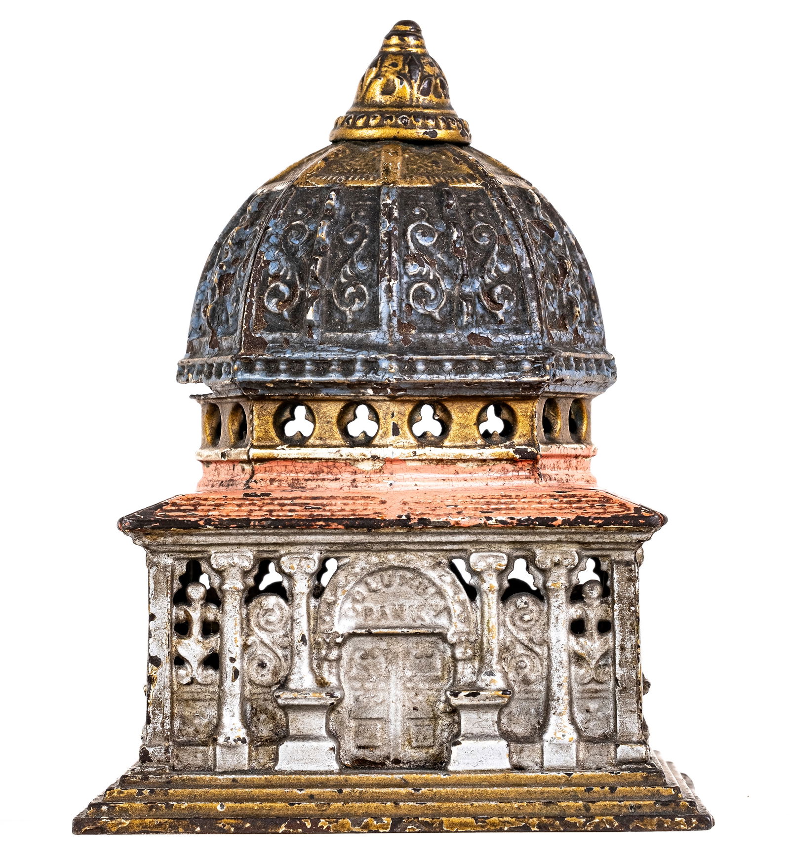 Second Largest Columbia - Cast Iron Still Bank (1 of 5)