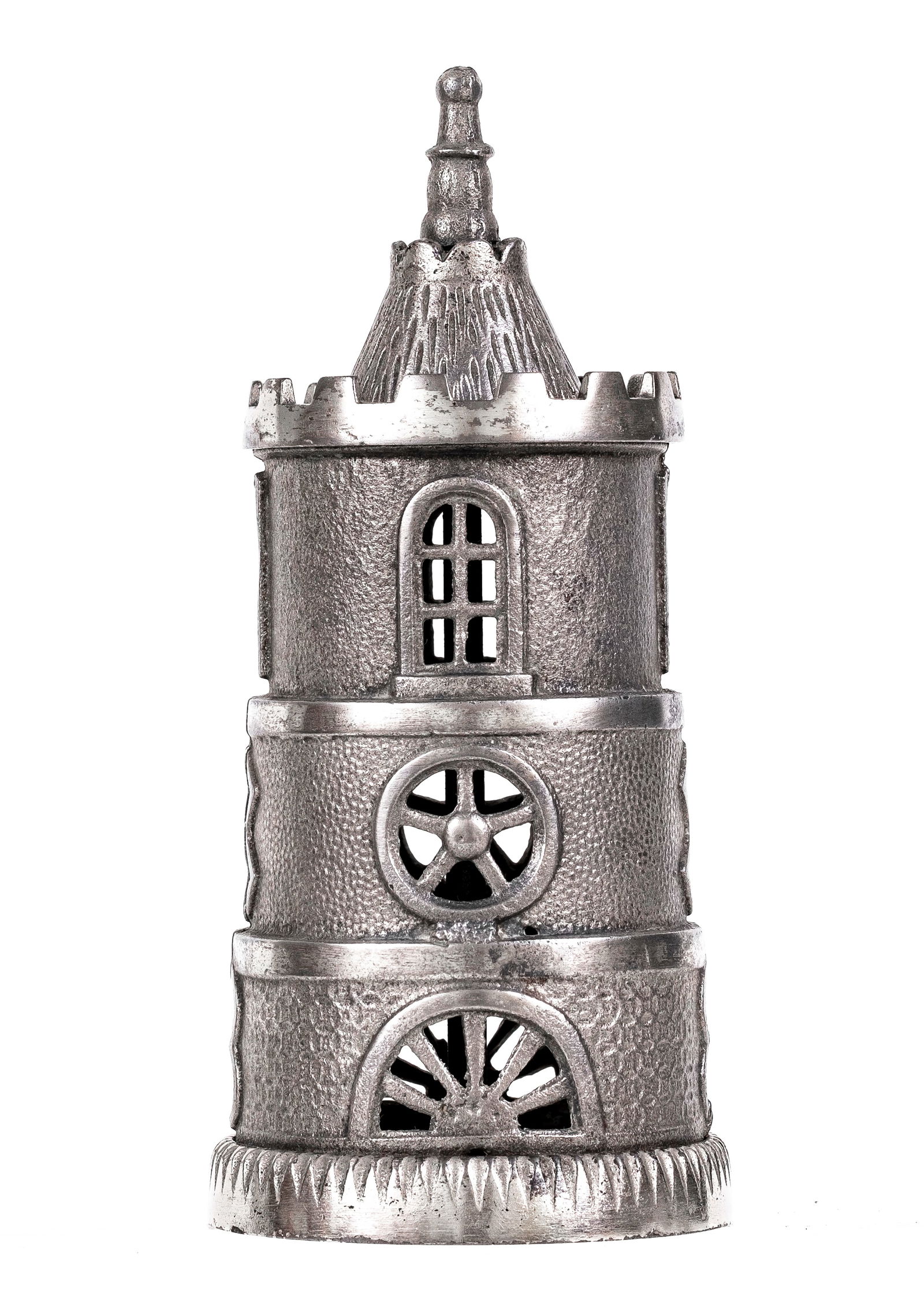 Columbia Tower Savings - Cast Iron Still Bank (1 of 6)