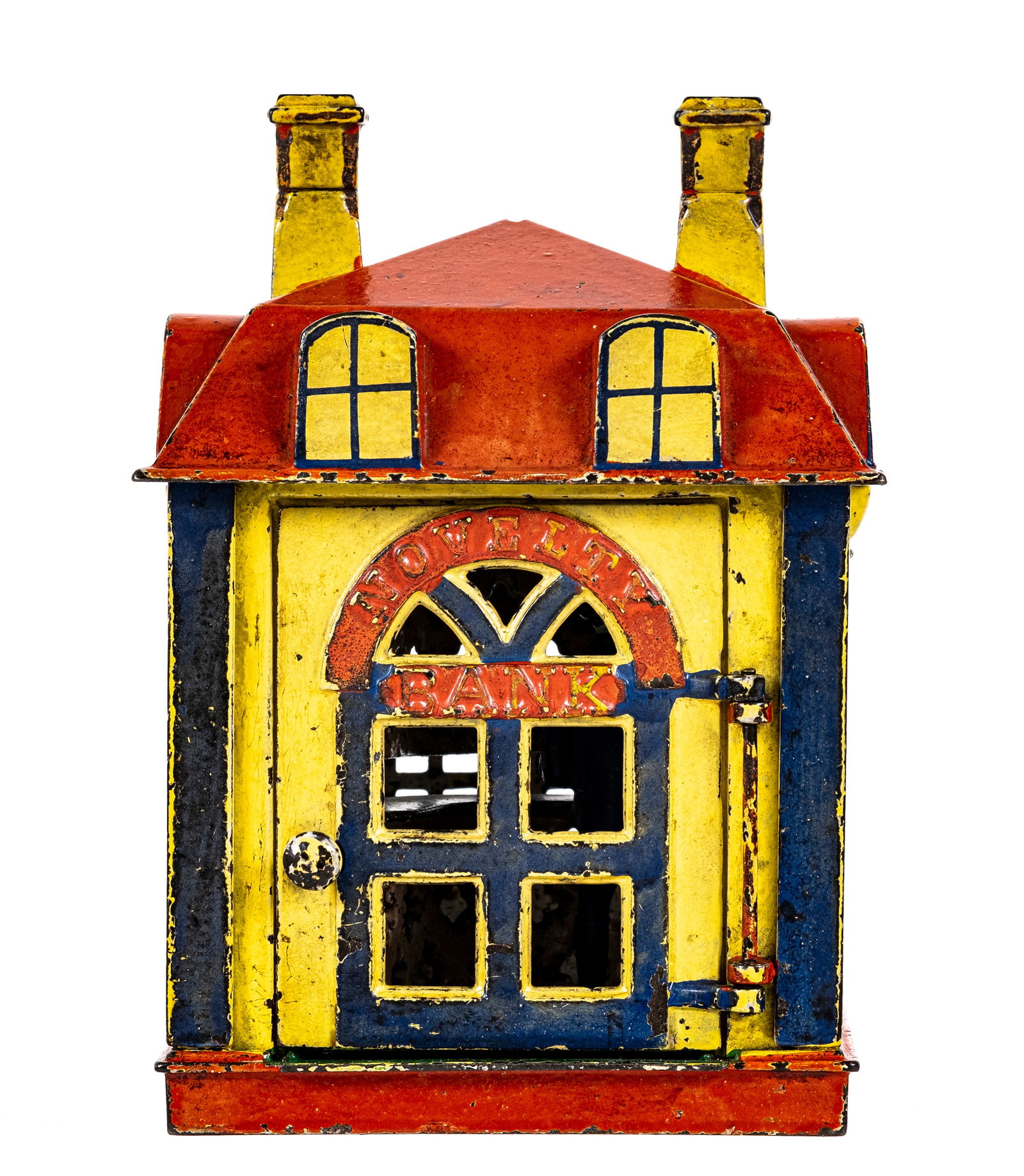 Yellow Novelty - Cast Iron Mechanical Bank (1 of 8)