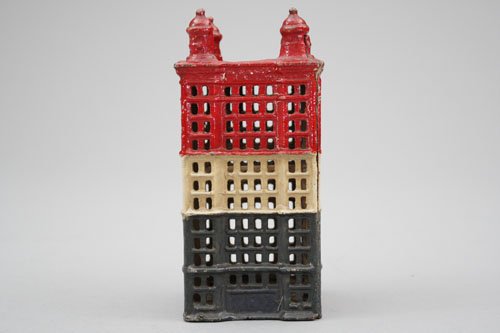 Skyscraper Bank, Multicolor: A. C. Williams Ravenna, Ohio – Circa 1910 Material: Cast Iron
