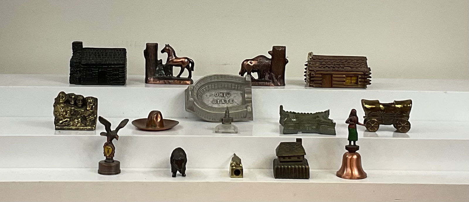 Assorted Souvenirs: several with Western themes (15 total) (1 of 2)