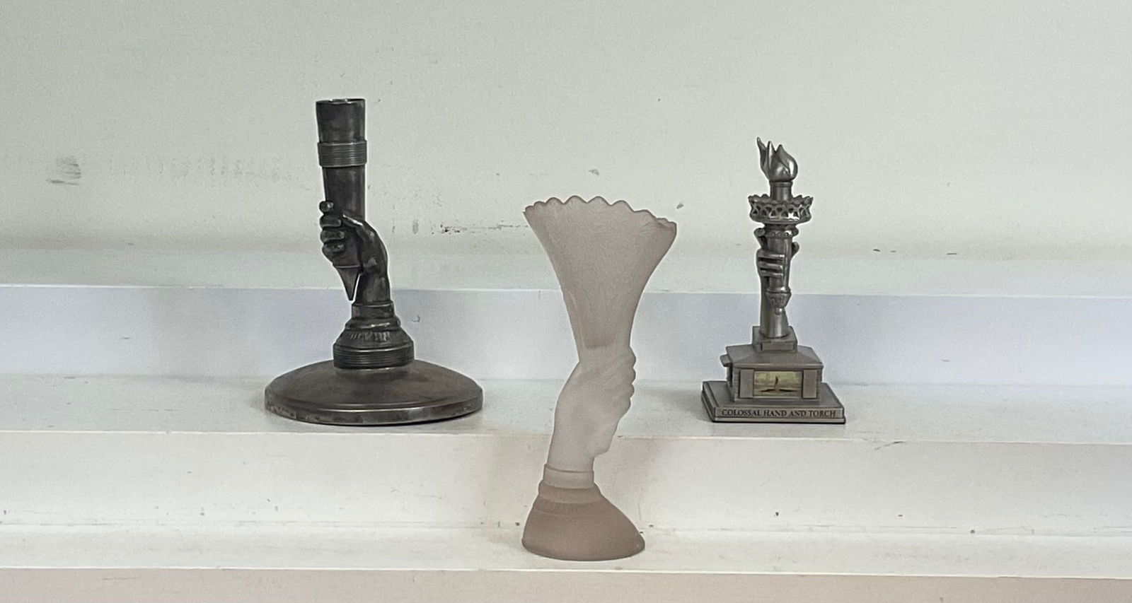 Lady Liberty's head and Torch (1 of 2)