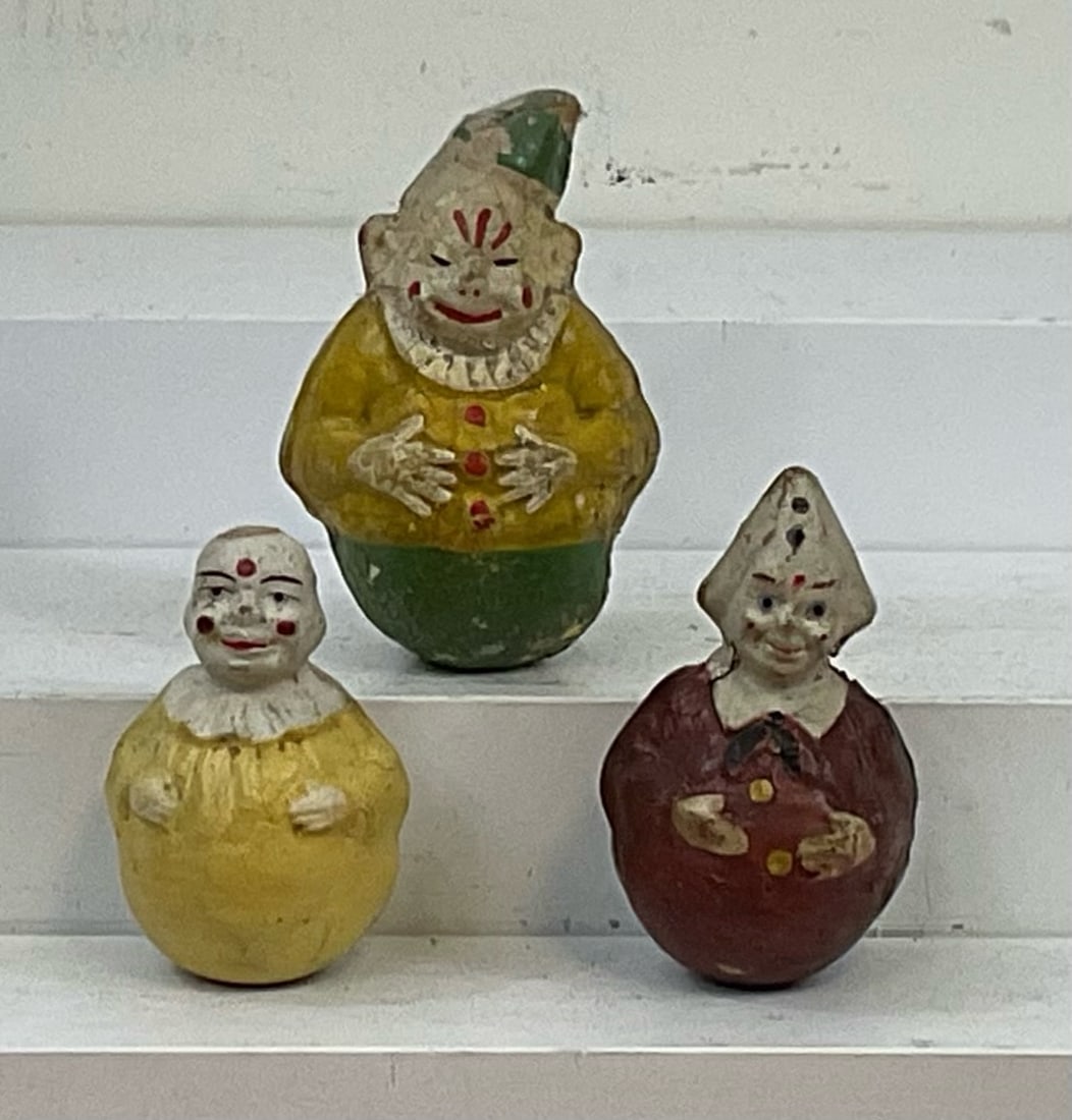 Three Roly Poly Clowns (1 of 2)