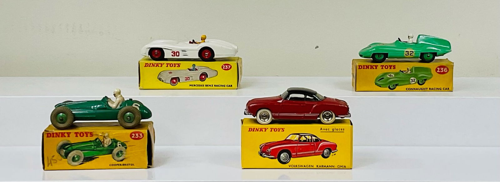 Four Racing Car Dinky Toys (1 of 2)
