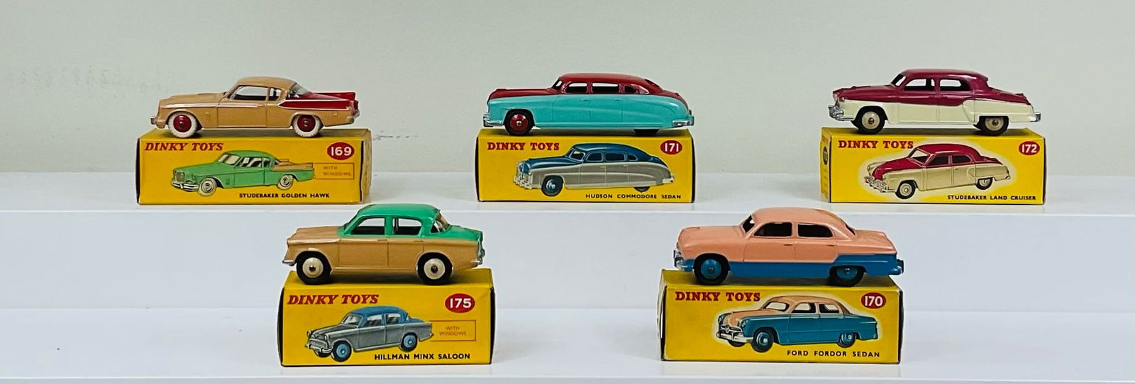 Five Boxed Dinky Toys (1 of 2)