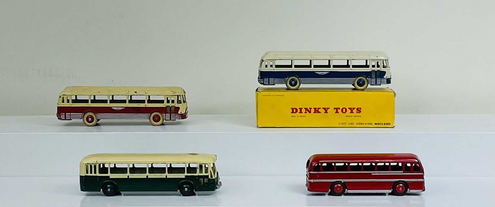 Four Buses Dinky Toys (1 of 2)