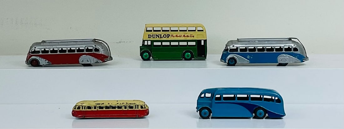 Five Buses Dinky Toys (1 of 2)