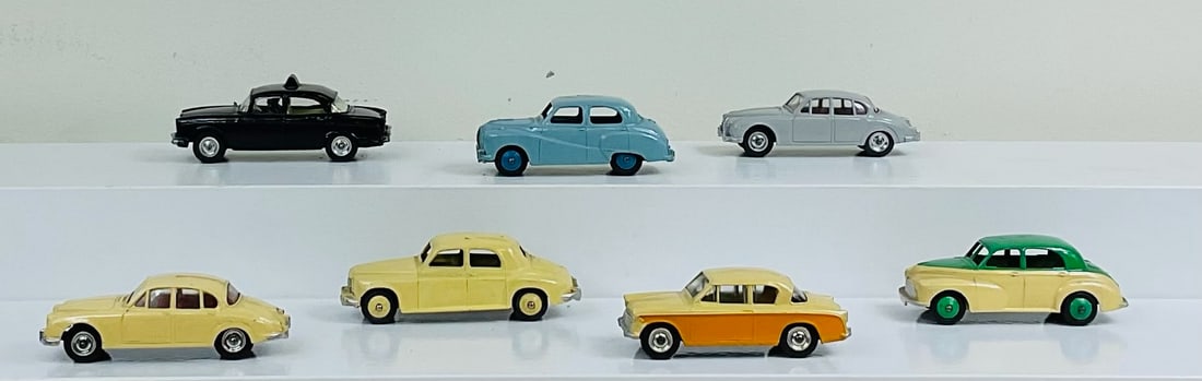 Seven Dinky Cars (1 of 2)