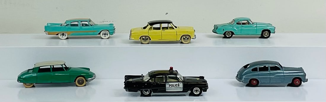 Six Dinky Cars (1 of 2)