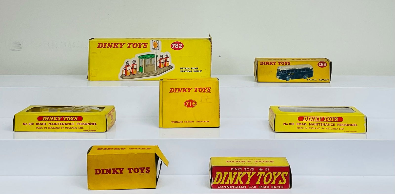 Seven Dinky Boxes (only) (1 of 2)
