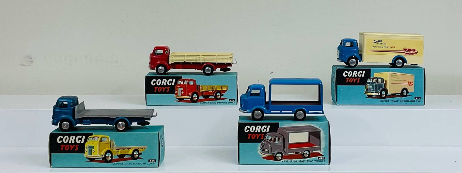 Four Toy Trucks Auction