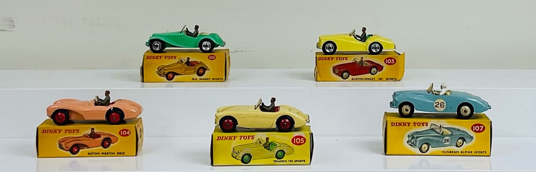 Five Dinky Autos (1 of 2)