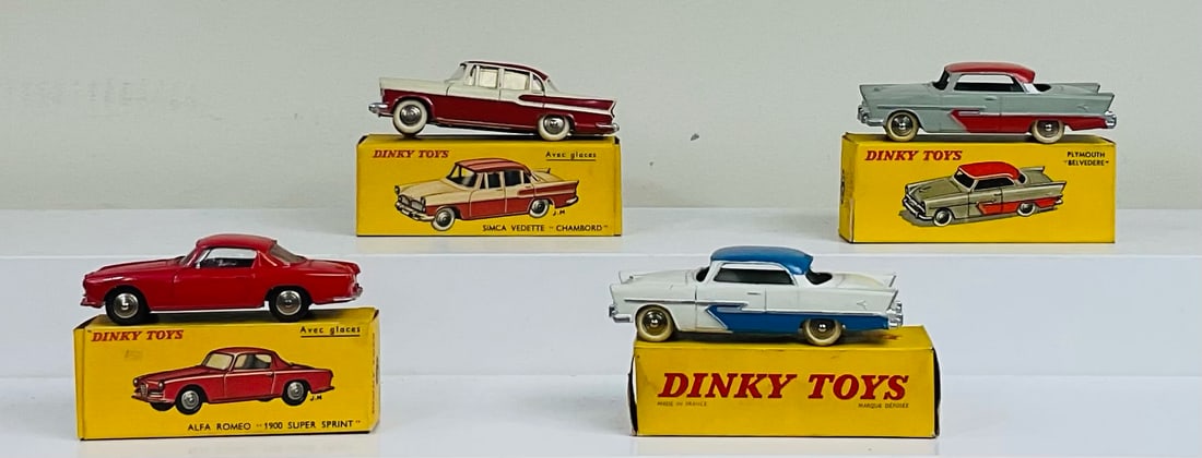 Four Dinky Autos (1 of 2)