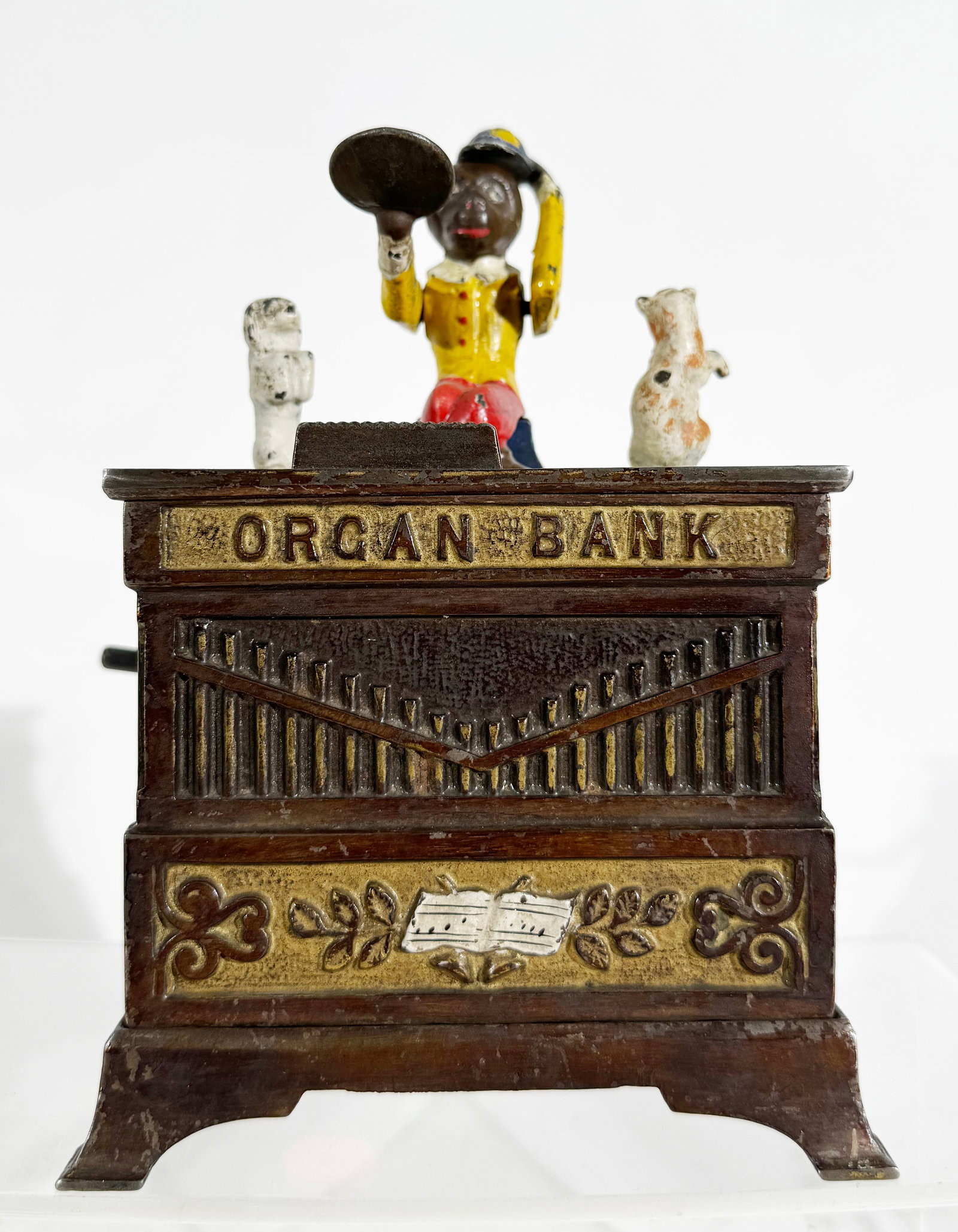 Organ Bank - Cat & Dog: Kyser & Rex Company. Philadelphia - 1882.