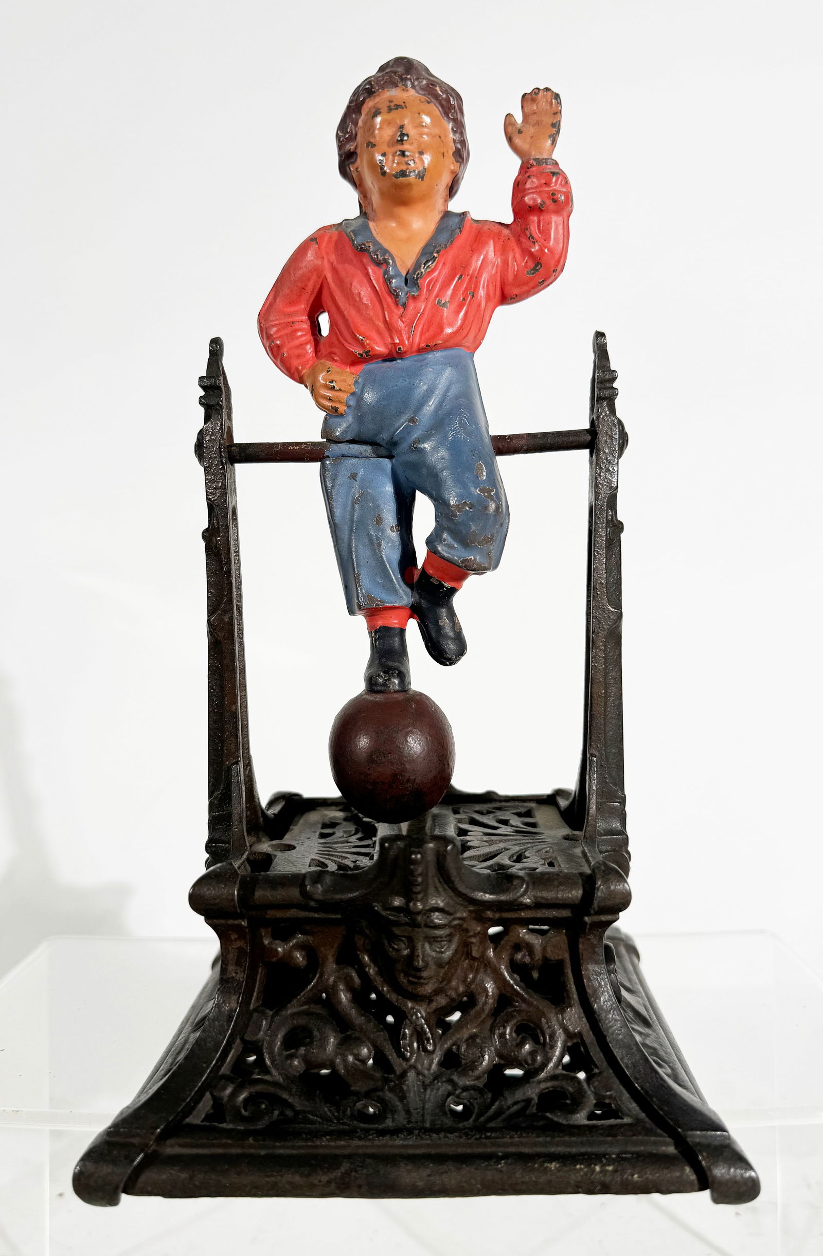 Boy on Trapeze Bank: J. Barton Smith. Philadelphia - 1890.